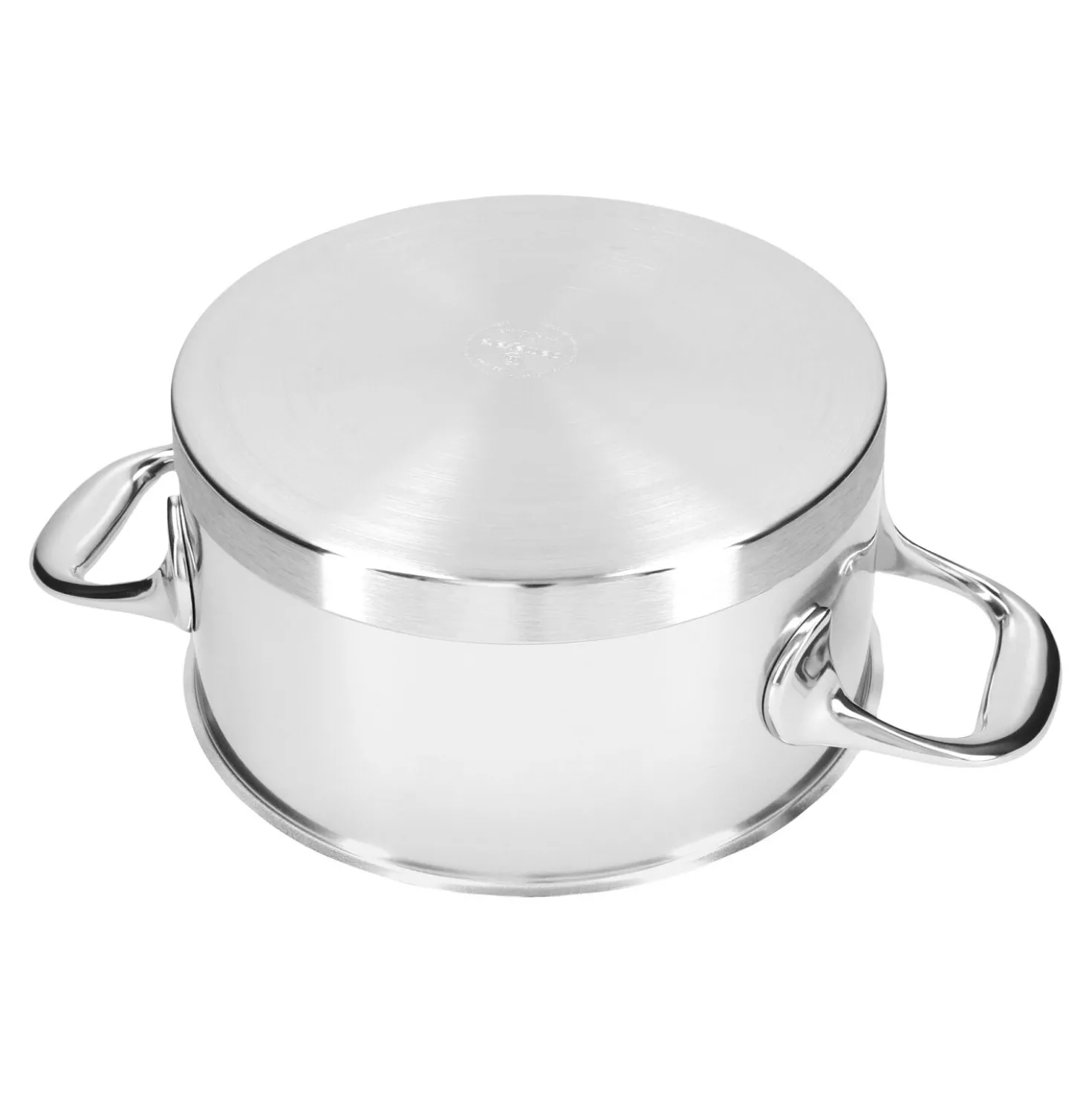 Faitout avec couvercle 18 cm, Inox 18/10