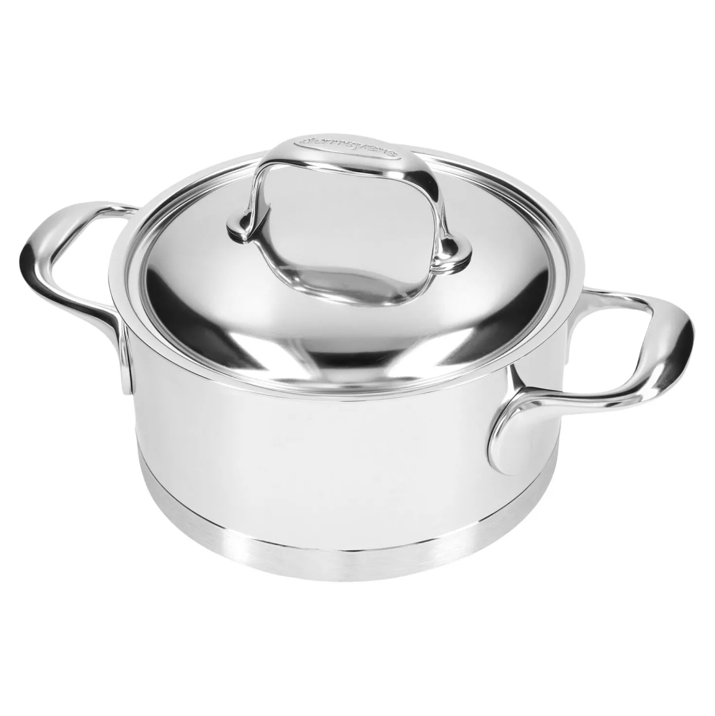 Faitout avec couvercle 18 cm, Inox 18/10