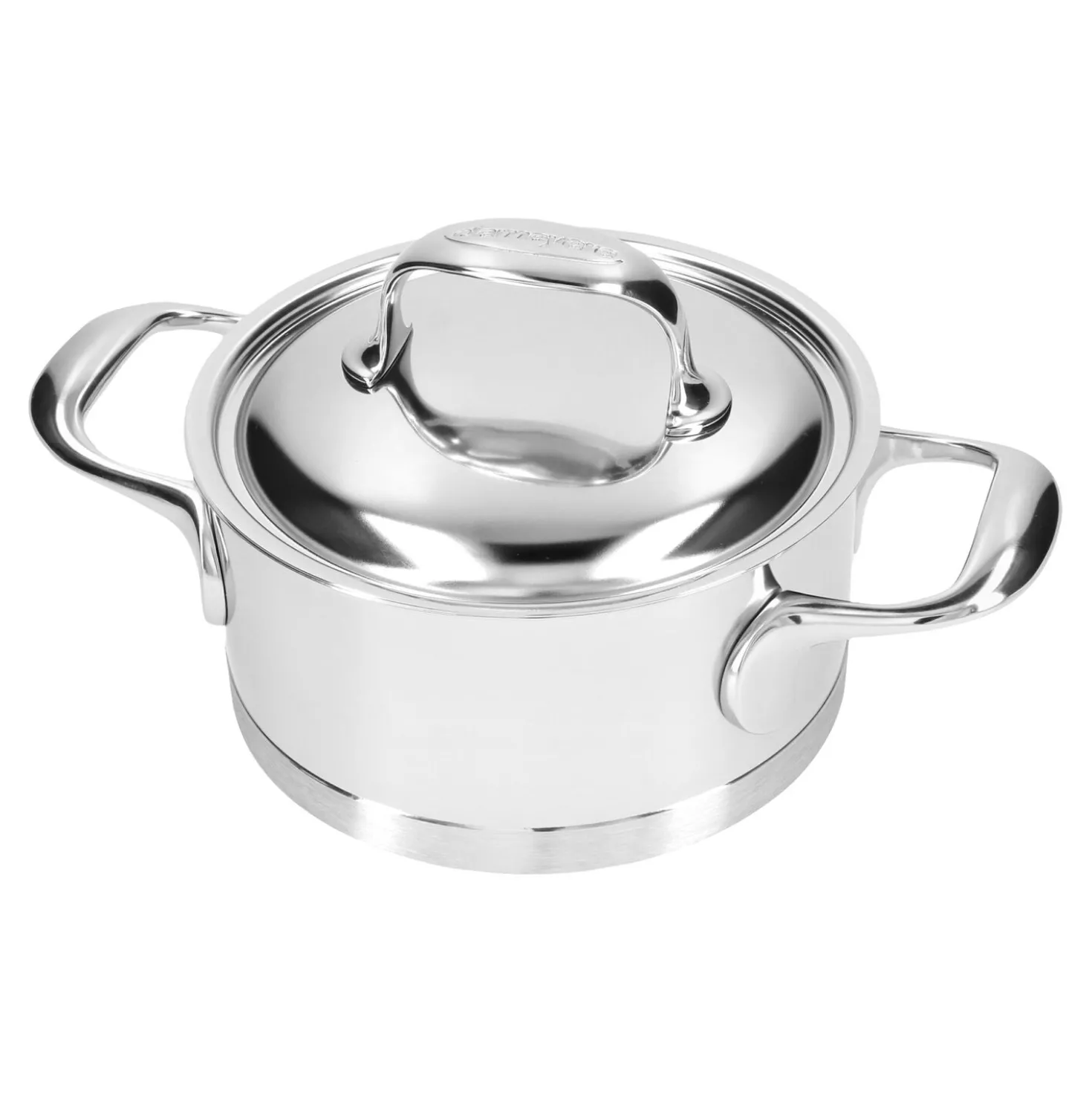 Faitout avec couvercle 16 cm, Inox 18/10
