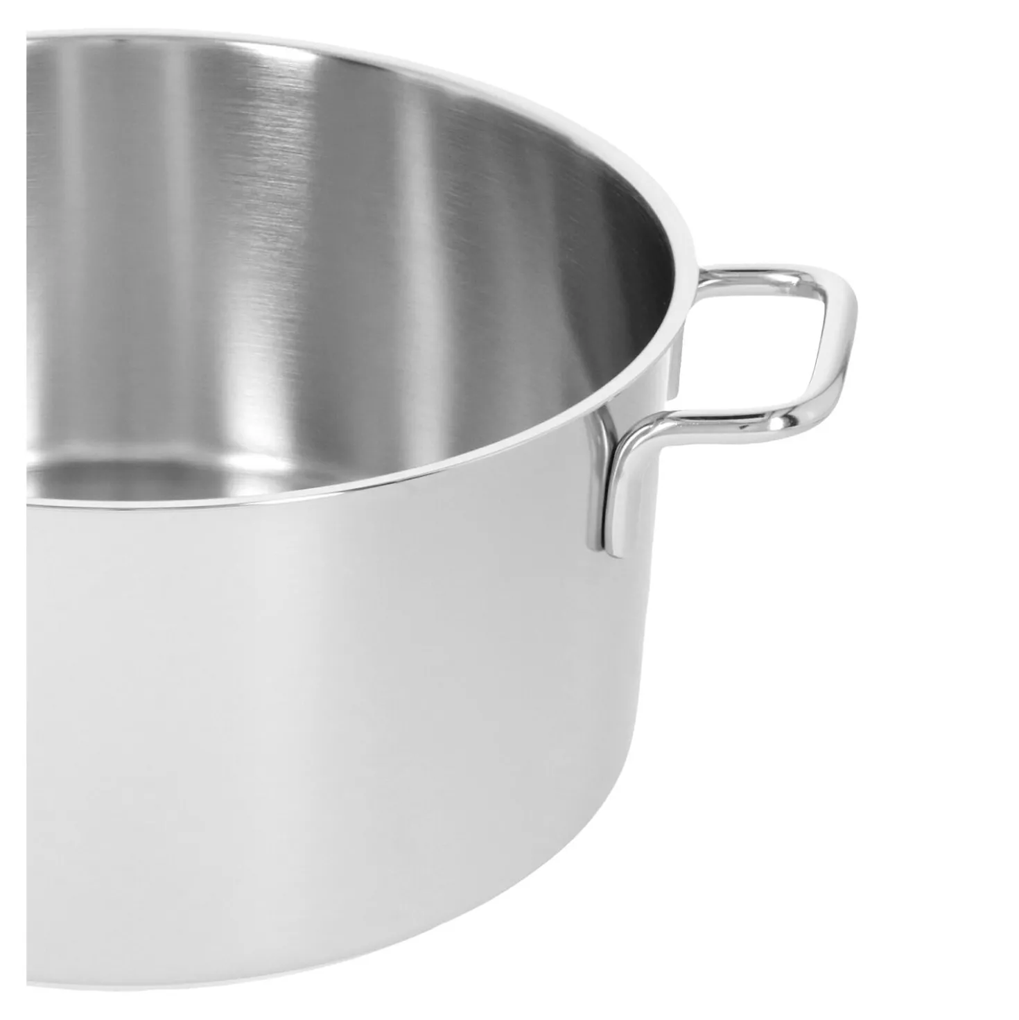 Faitout avec couvercle 24 cm, Inox 18/10