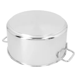 Faitout avec couvercle 24 cm, Inox 18/10