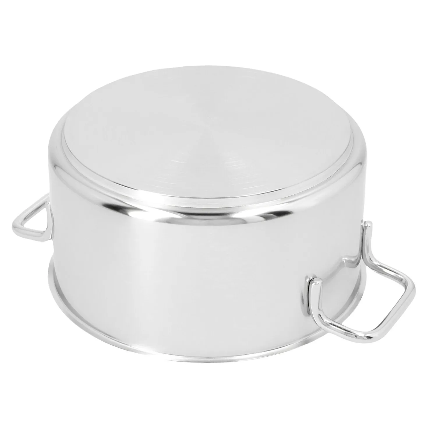 Faitout avec couvercle 22 cm, Inox 18/10