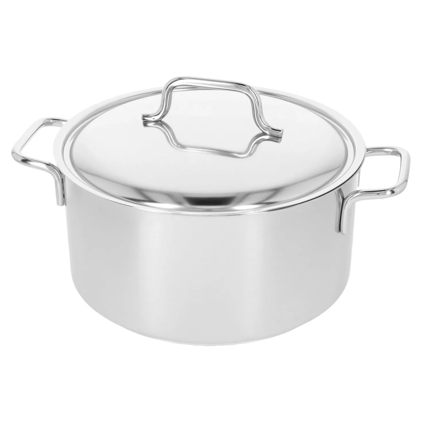 Faitout avec couvercle 22 cm, Inox 18/10