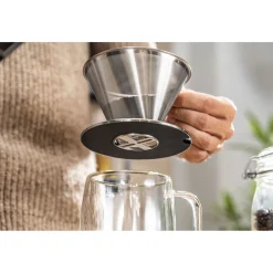 Filtre à café Pour Over, Inox 18/10