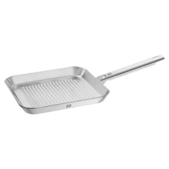 Gril 24 cm, Inox 18/10, Argent