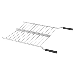 Grille pour sandwichs, 2 fentes tranches longues, Noir mat
