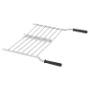 Grille pour sandwichs, 2 fentes 2 tranches, Noir mat