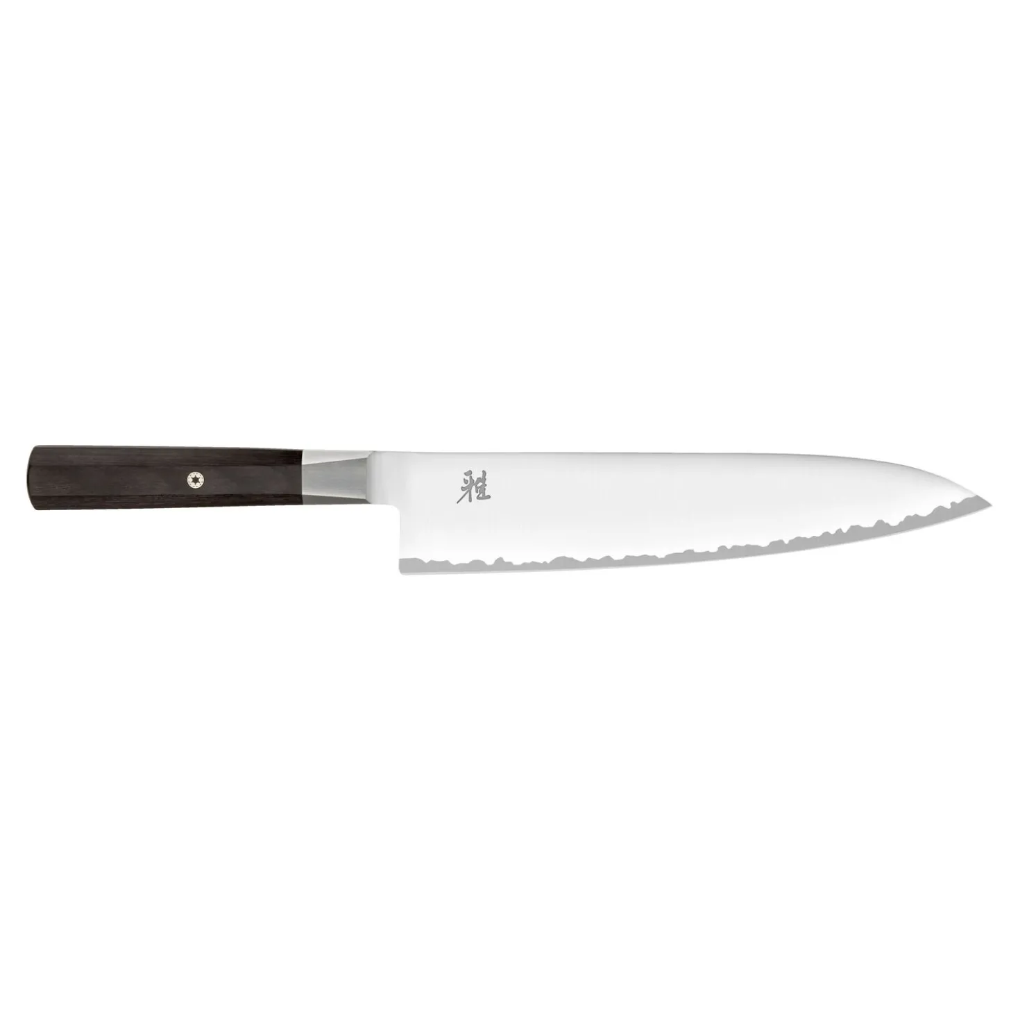 Gyutoh 24 cm, Brun, Bois de pakka