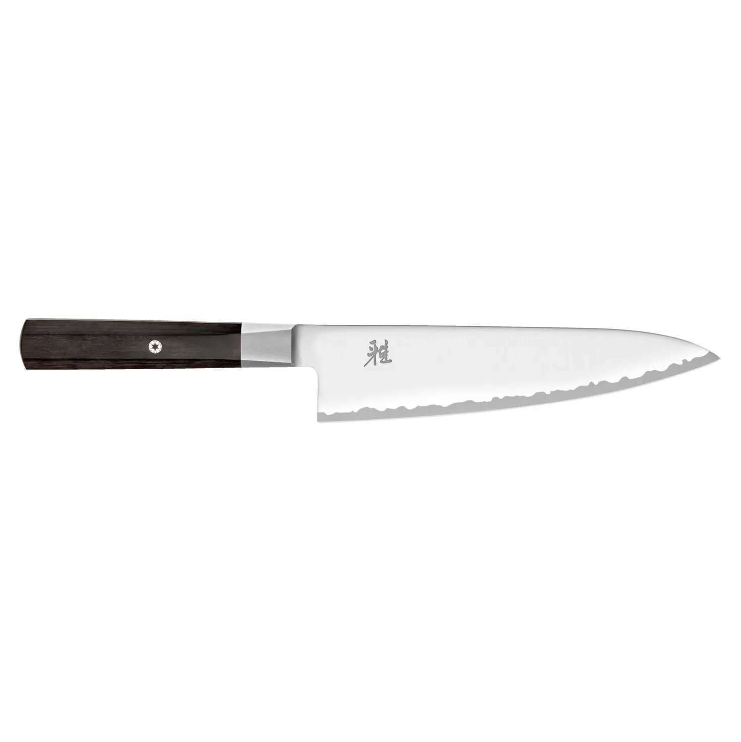 Gyutoh 24 cm, Brun, Bois de pakka