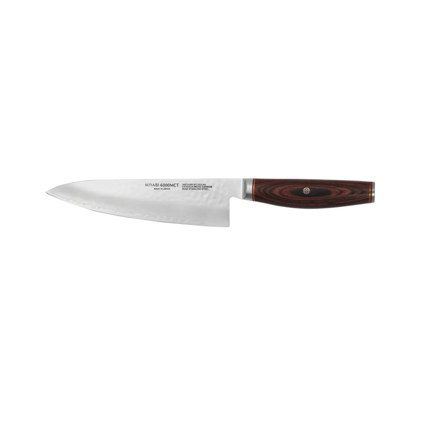 Gyutoh 16 cm, Brun, Bois de pakka