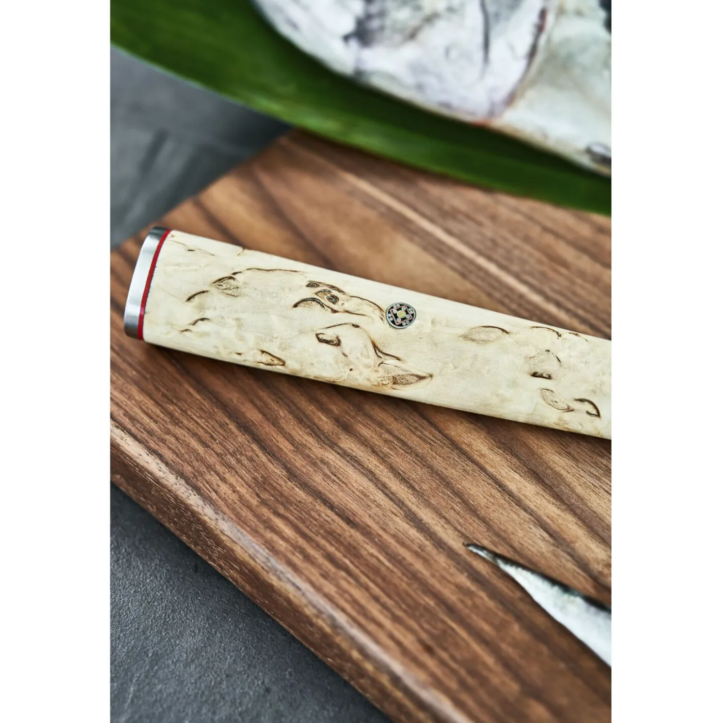 Gyutoh 20 cm, Brun, Bouleau
