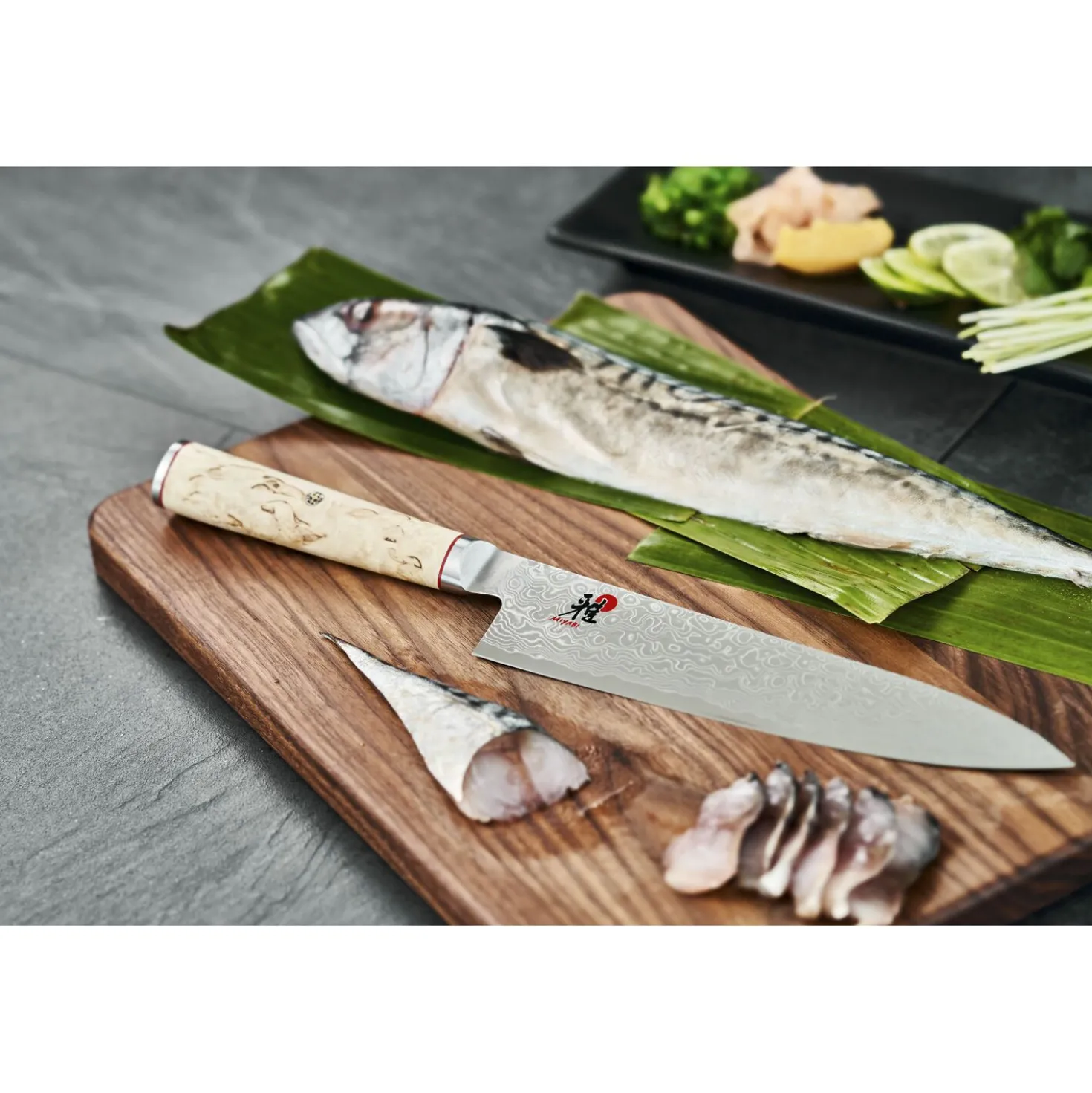 Gyutoh 24 cm, Brun, Bouleau