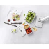 Kit de démarrage sous vide, Mélange / Verre L/lunch box M, 7-pcs, Blanc