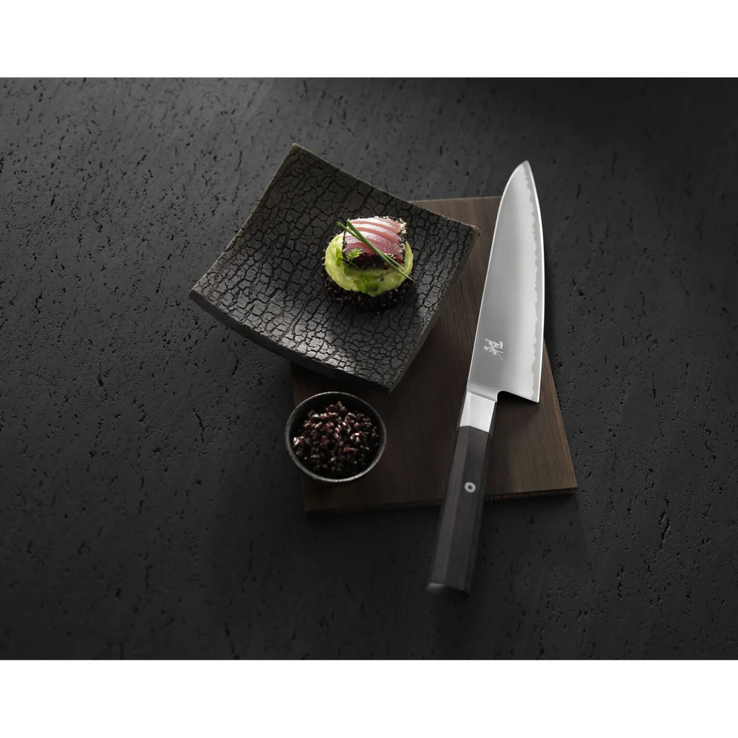 Kudamono 9 cm, Brun, Bois de pakka
