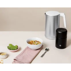 Lunch box isotherme, 700 ml, Acier inoxydable, Noir mat