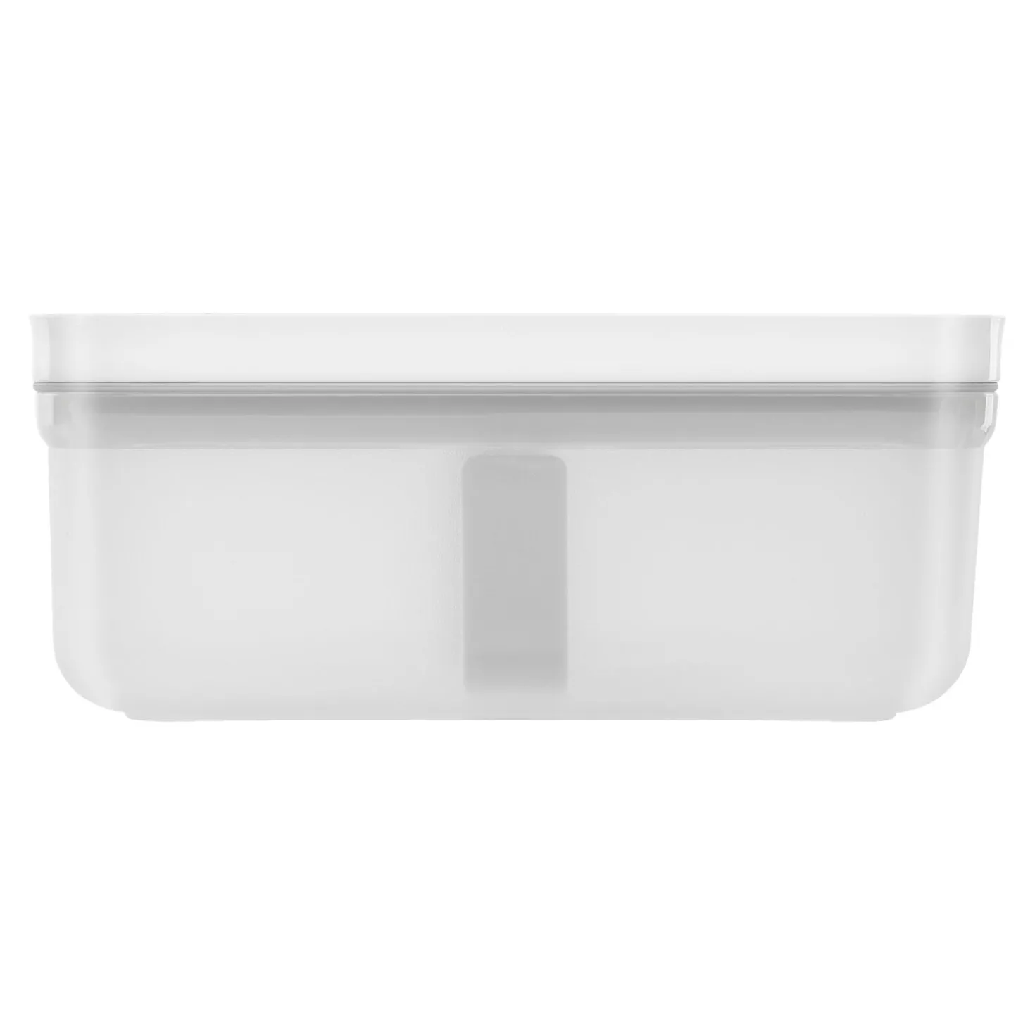 Lunch box M, Plastique, semi transparent-Gris