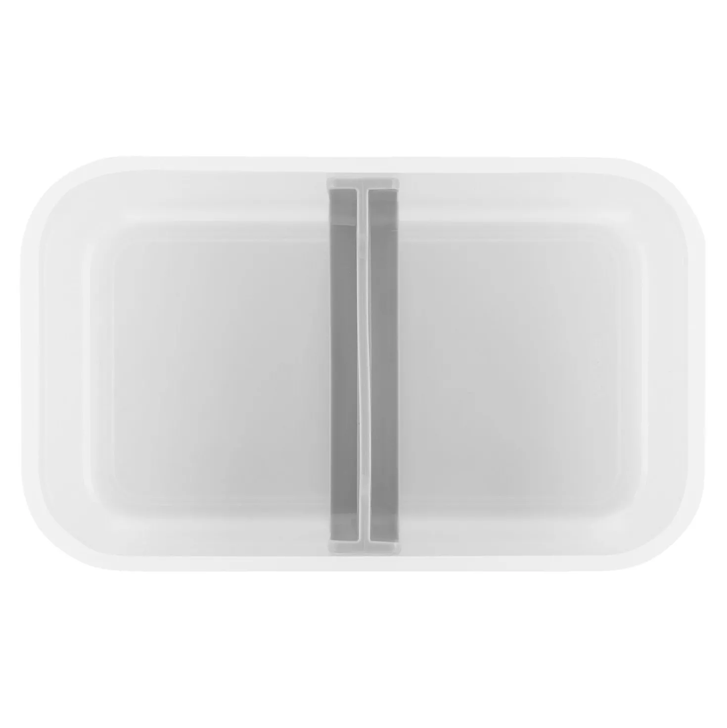 Lunch box M, Plastique, semi transparent-Gris