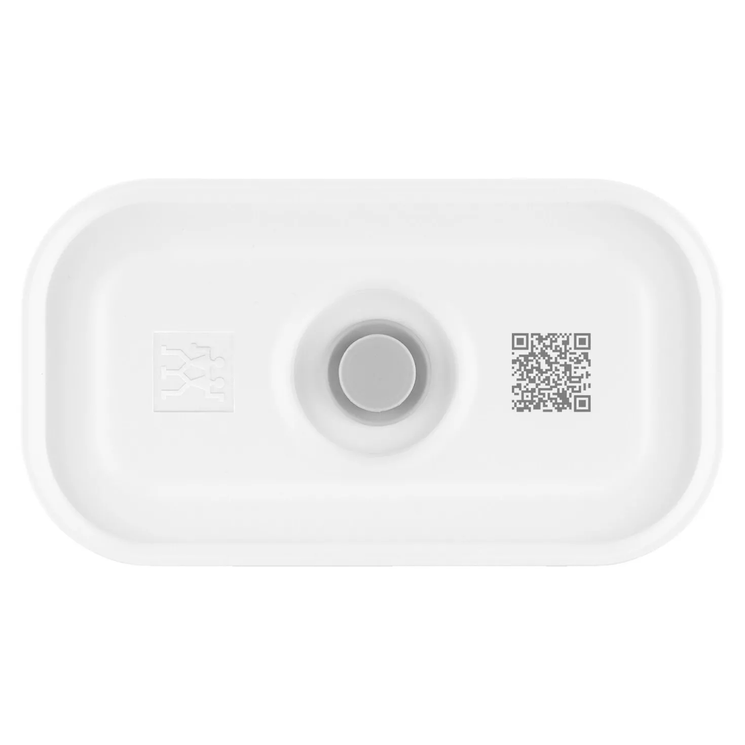 Lunch box S, Plastique, semi transparent-Gris