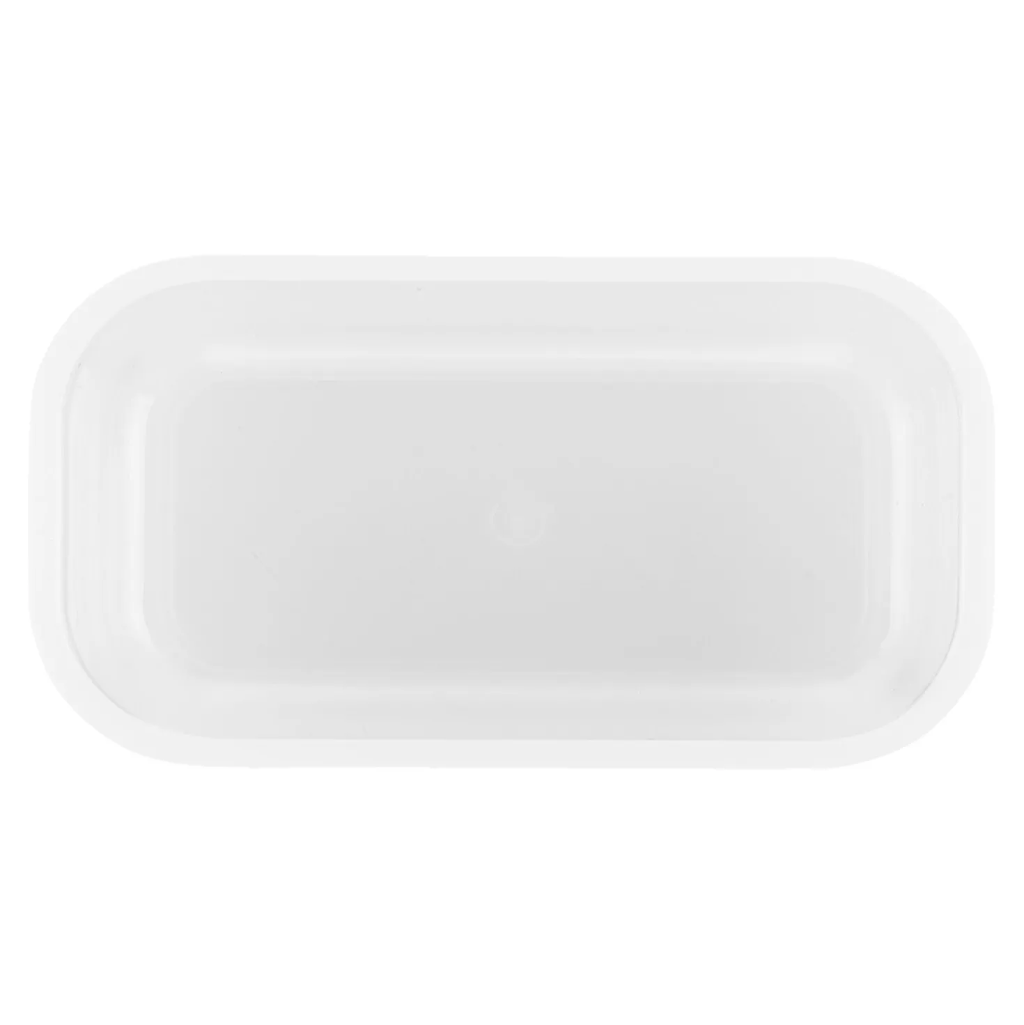 Lunch box S, Plastique, semi transparent-Gris