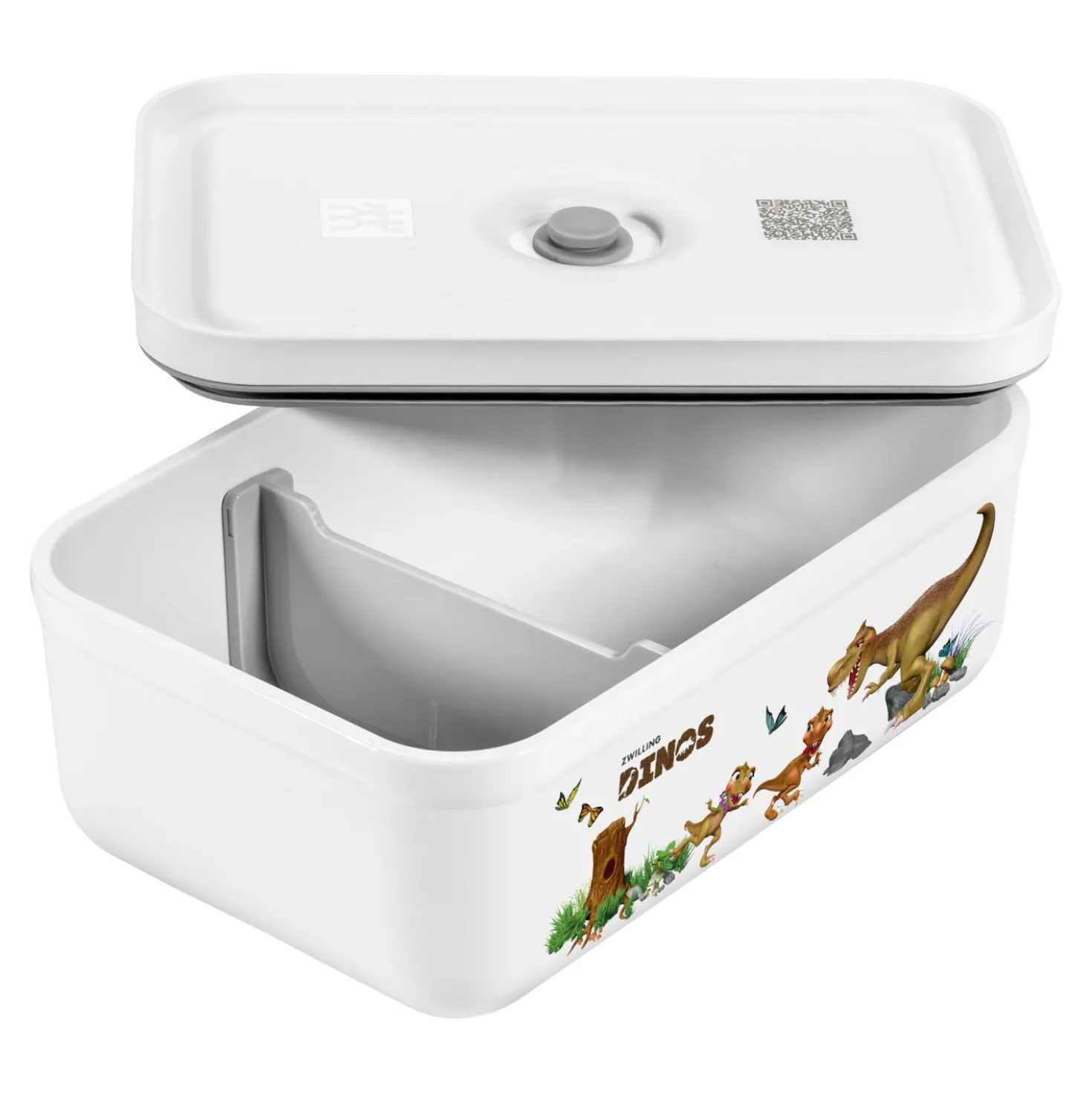 Lunch box sous-vide L, Plastique, Blanc-Gris