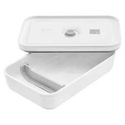 Lunch box sous-vide L plate, Plastique, Blanc-Gris