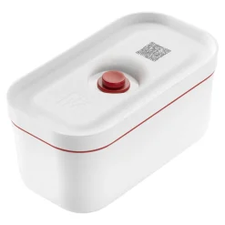 Lunch box sous-vide S, Plastique, Blanc-Rouge