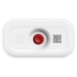 Lunch box sous-vide S, Plastique, Blanc-Rouge