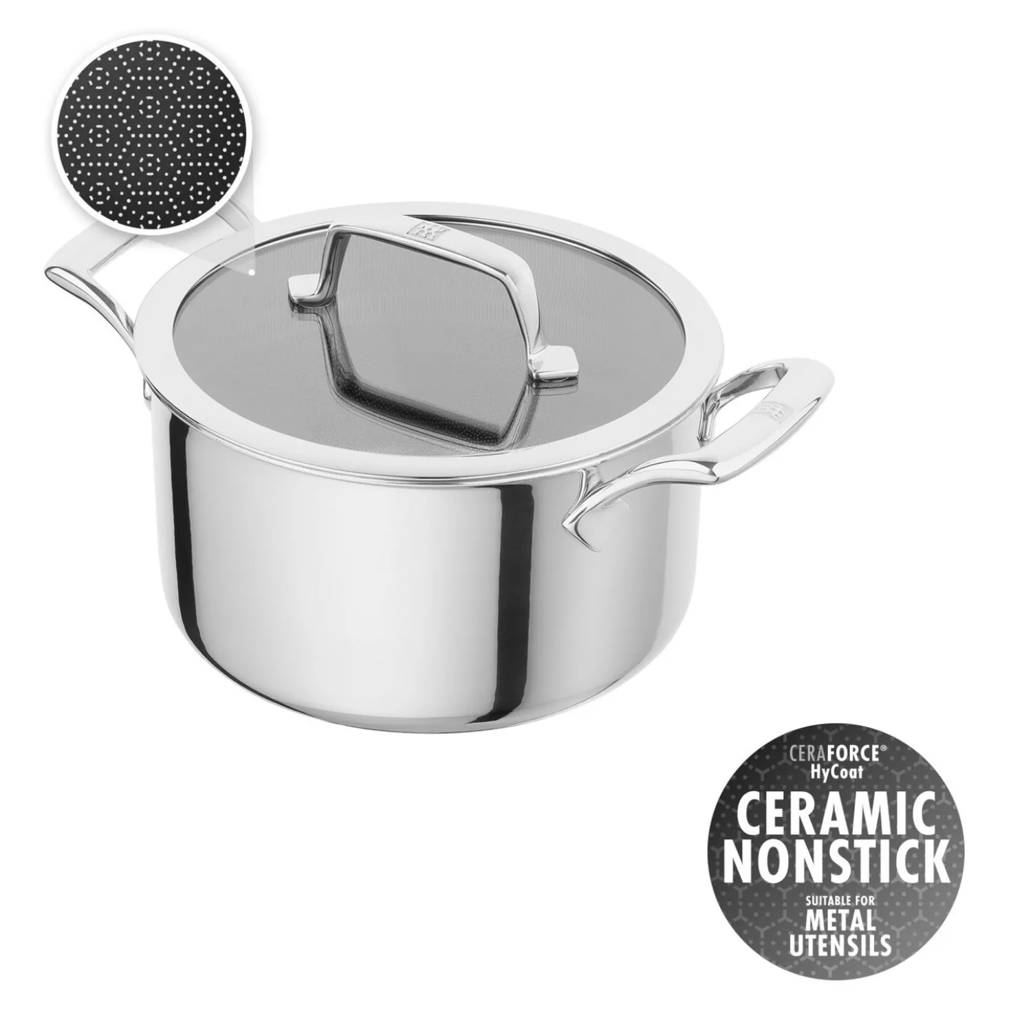 Marmite 24 cm, Inox 18/10