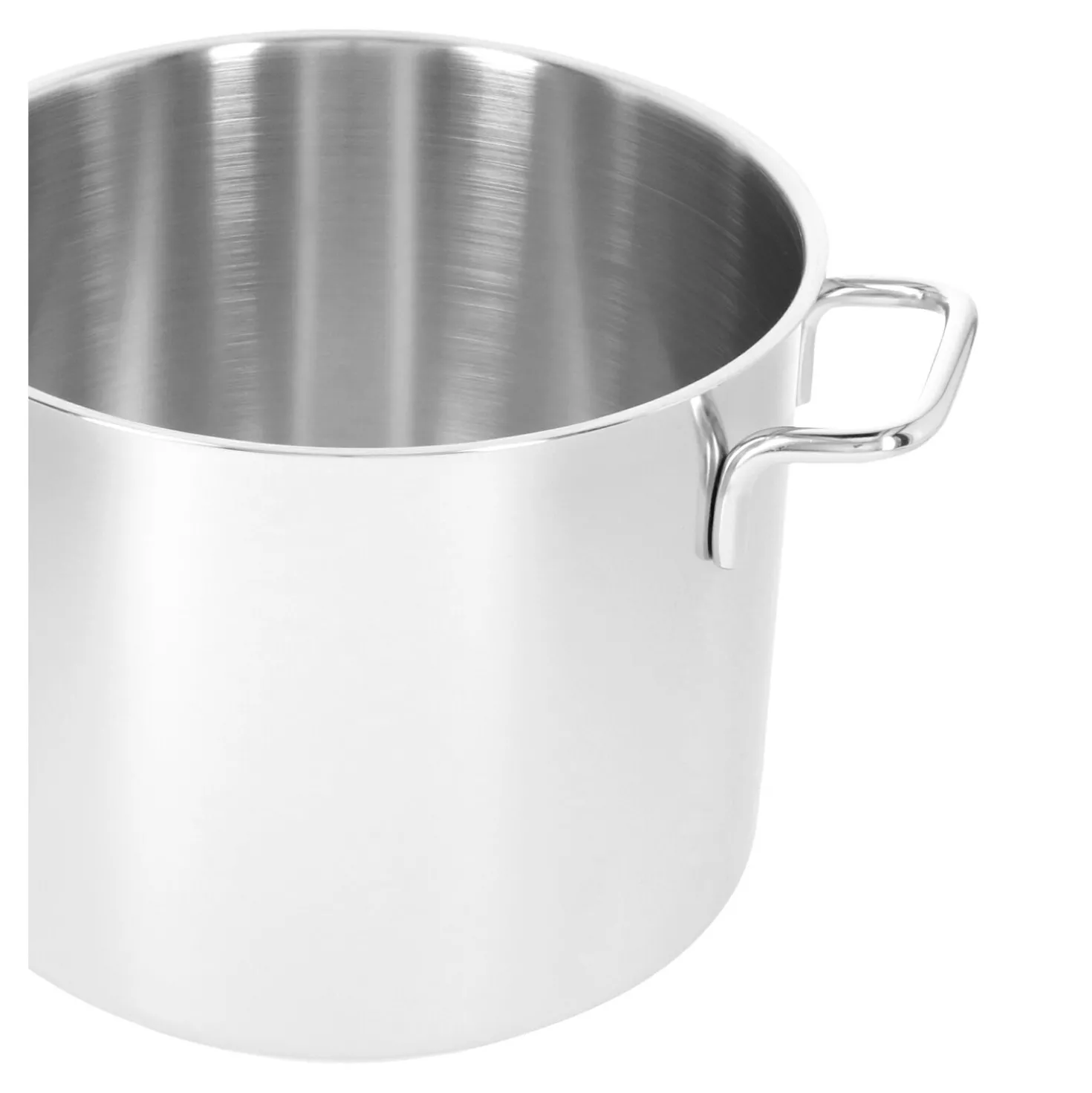 Marmite sans couvercle 20 cm, Inox 18/10