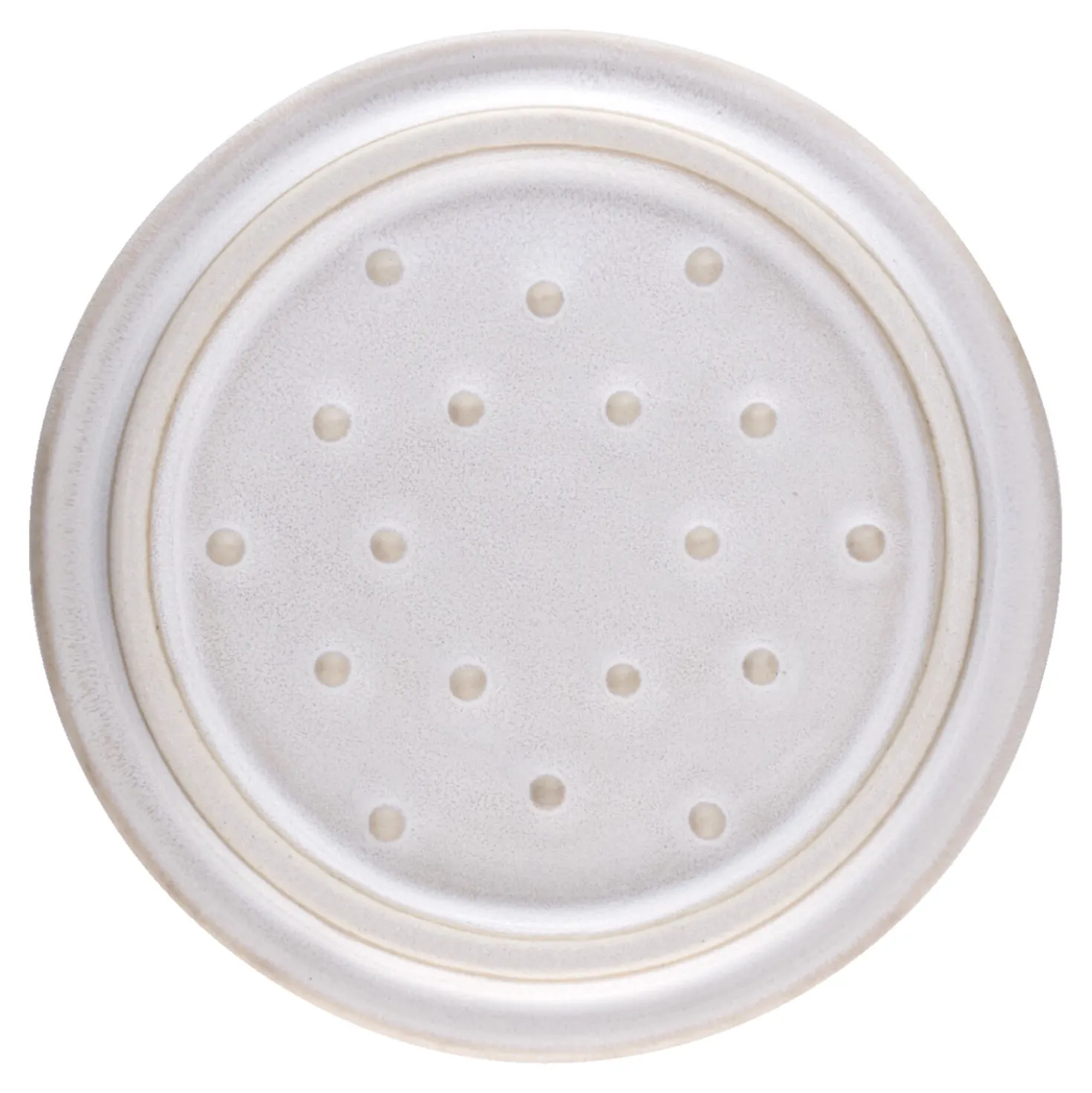 Mini Cocotte 10 cm, Rond(e), Blanc ivoire, Céramique