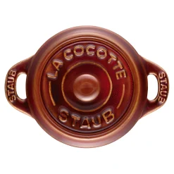 Mini Cocotte 10 cm, Rond(e), Cuivre antique, Céramique