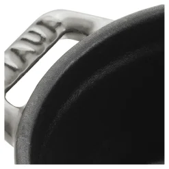 Mini Cocotte 10 cm, Rond(e), Gris graphite, Fonte