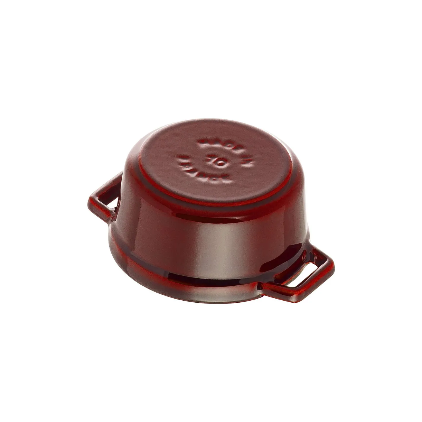 Mini Cocotte 10 cm, Rond(e), Grenadine, Fonte