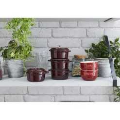 Mini Cocotte 10 cm, Rond(e), Grenadine, Fonte