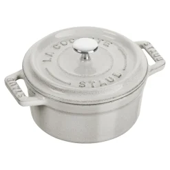 Mini Cocotte 10 cm, Rond(e), Truffe blanche, Fonte