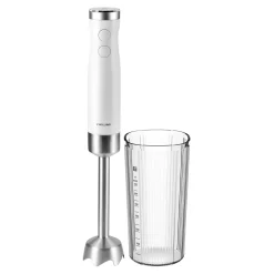 Mixeur plongeant, DC Motor, Blanc argenté