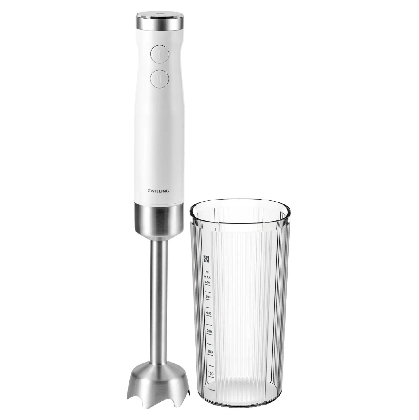Mixeur plongeant, DC Motor, Blanc argenté