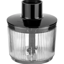 Mixeur plongeant sans fil avec balance digitale et hachoir, 5-pcs, noir