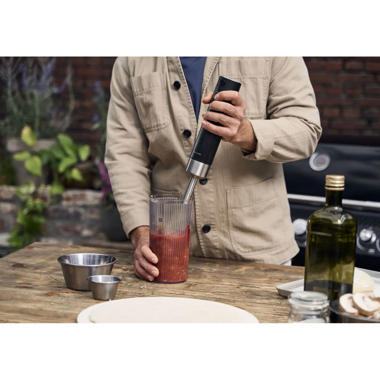 Mixeur plongeant sans fil, Kit de démarrage avec batterie