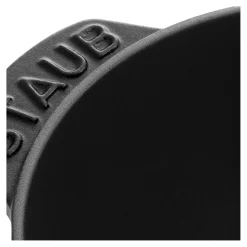 Moulière 25 cm, Fonte, Noir mat