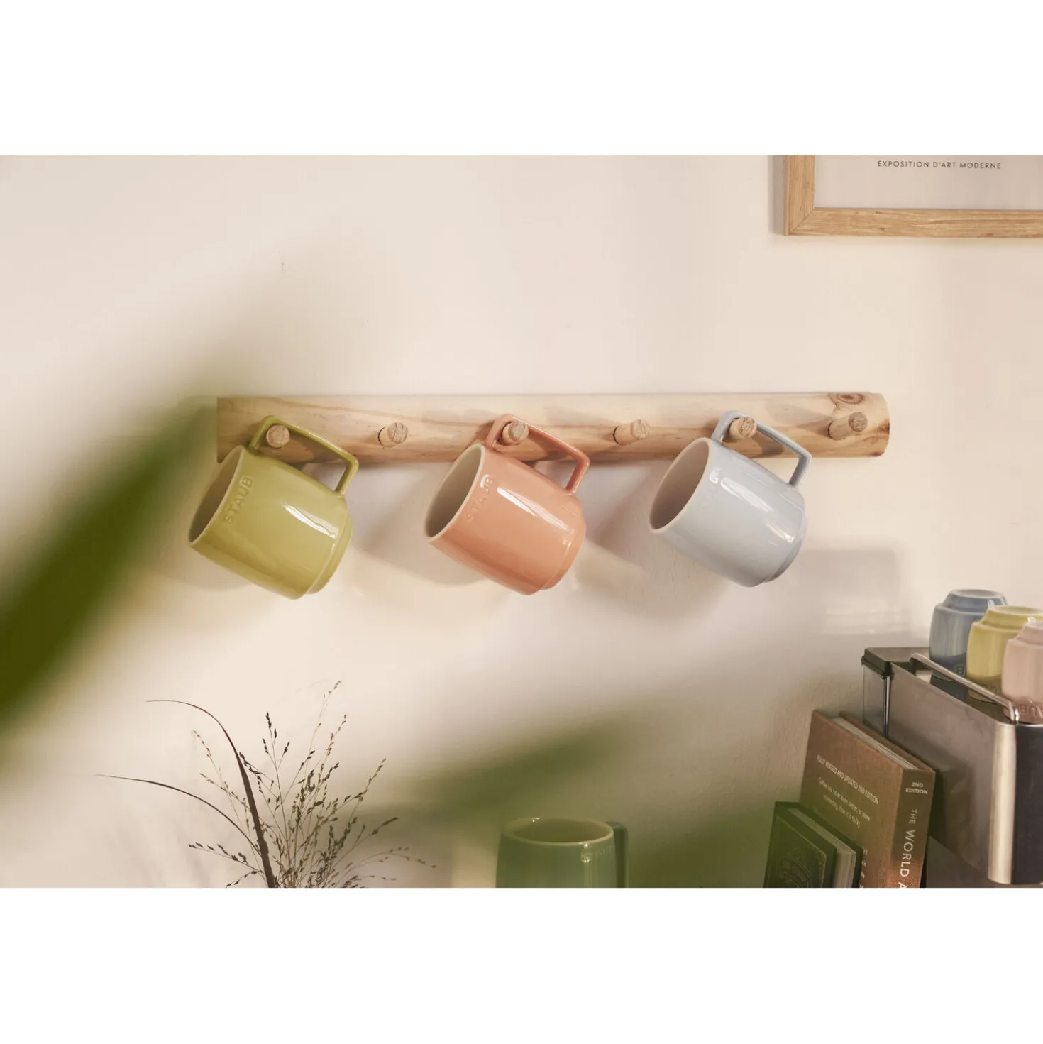 Mugs macaron 350 ml / 6-pcs
