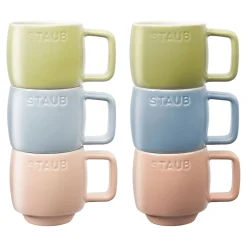 Mugs macaron 100 ml / 6-pcs