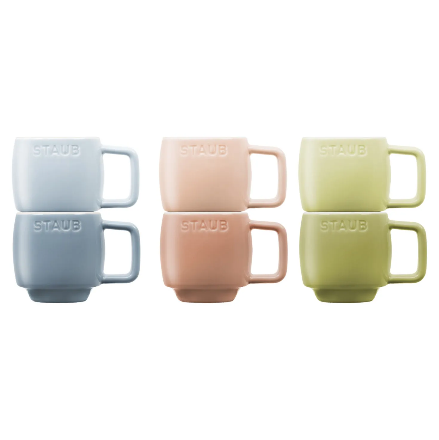 Mugs macaron 100 ml / 6-pcs