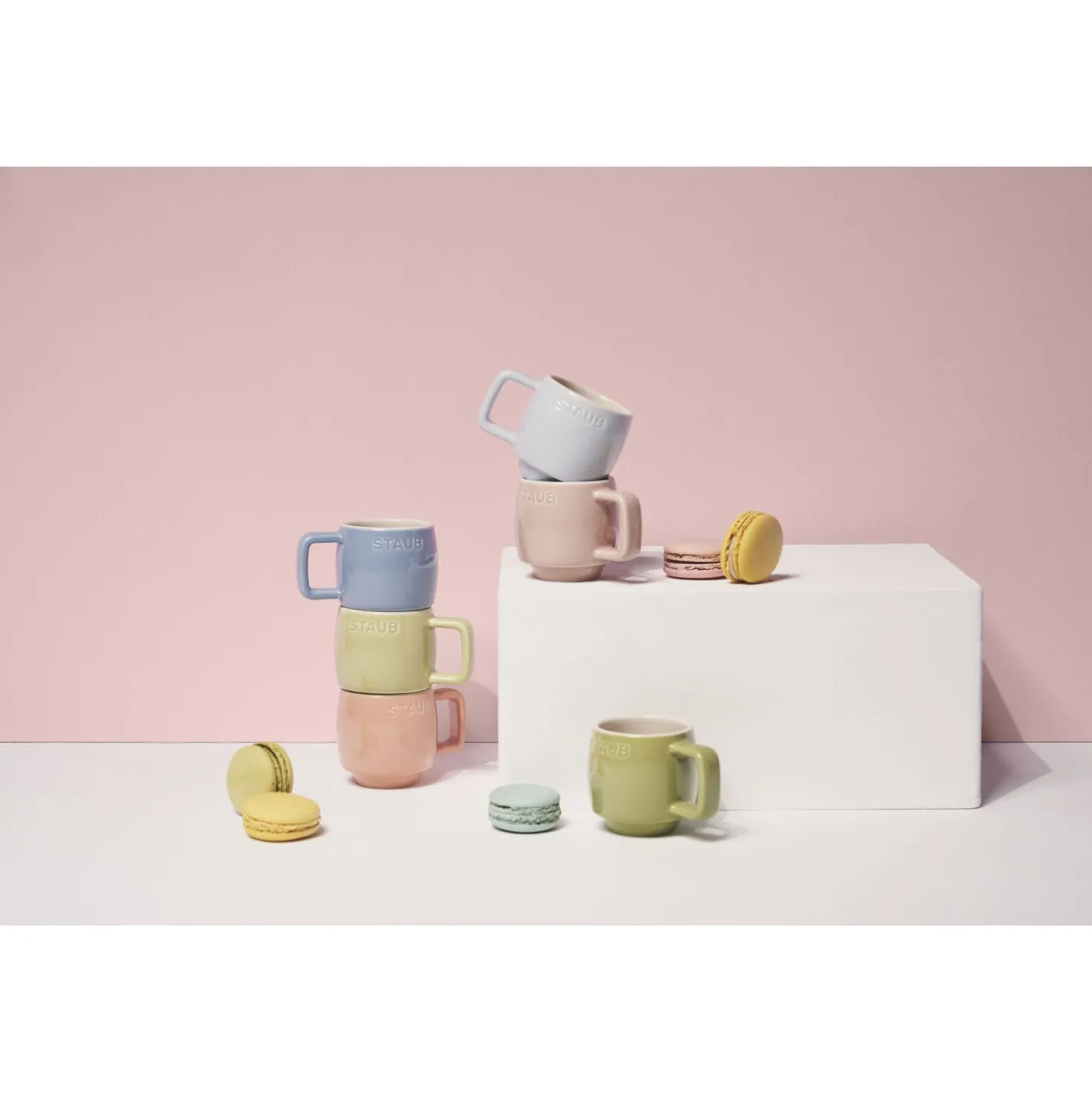 Mugs macaron 100 ml / 6-pcs