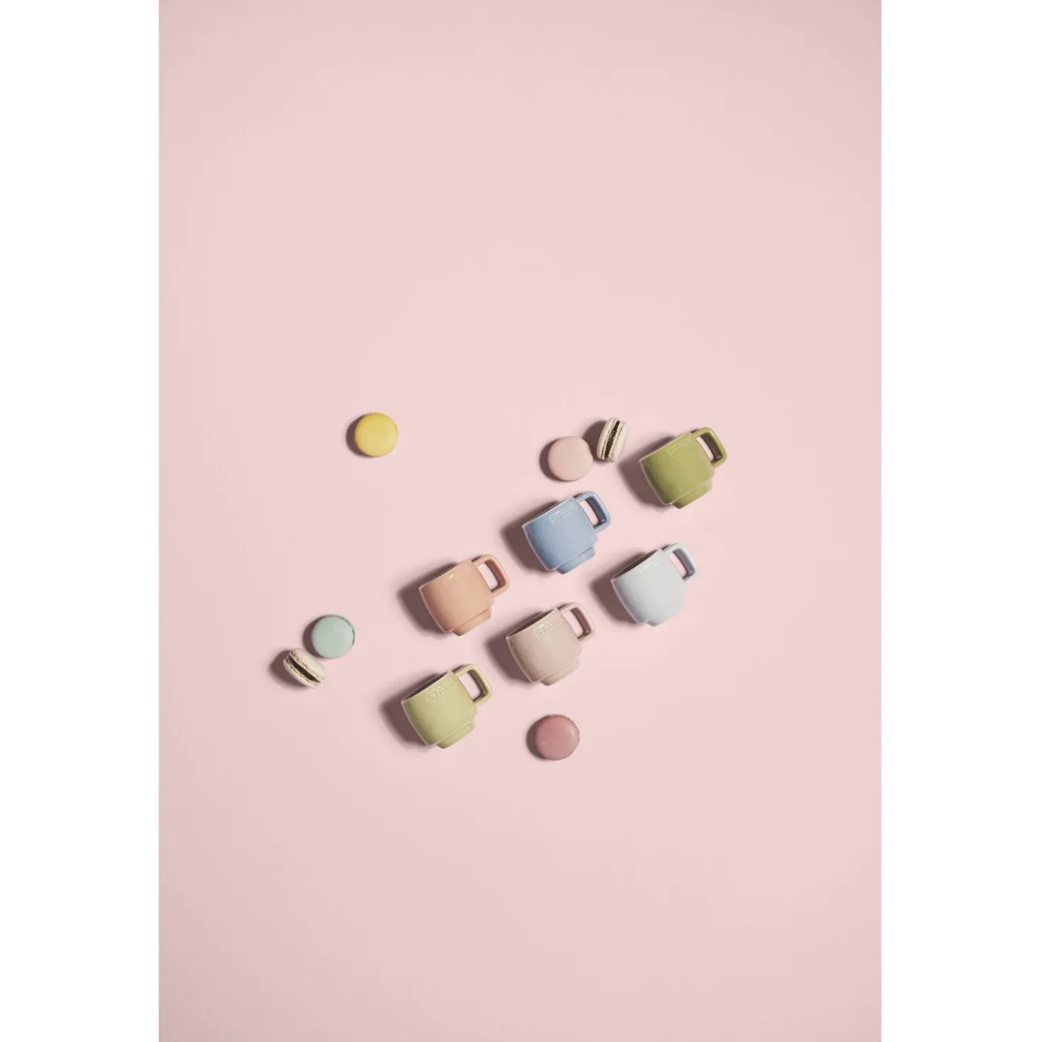 Mugs macaron 100 ml / 6-pcs