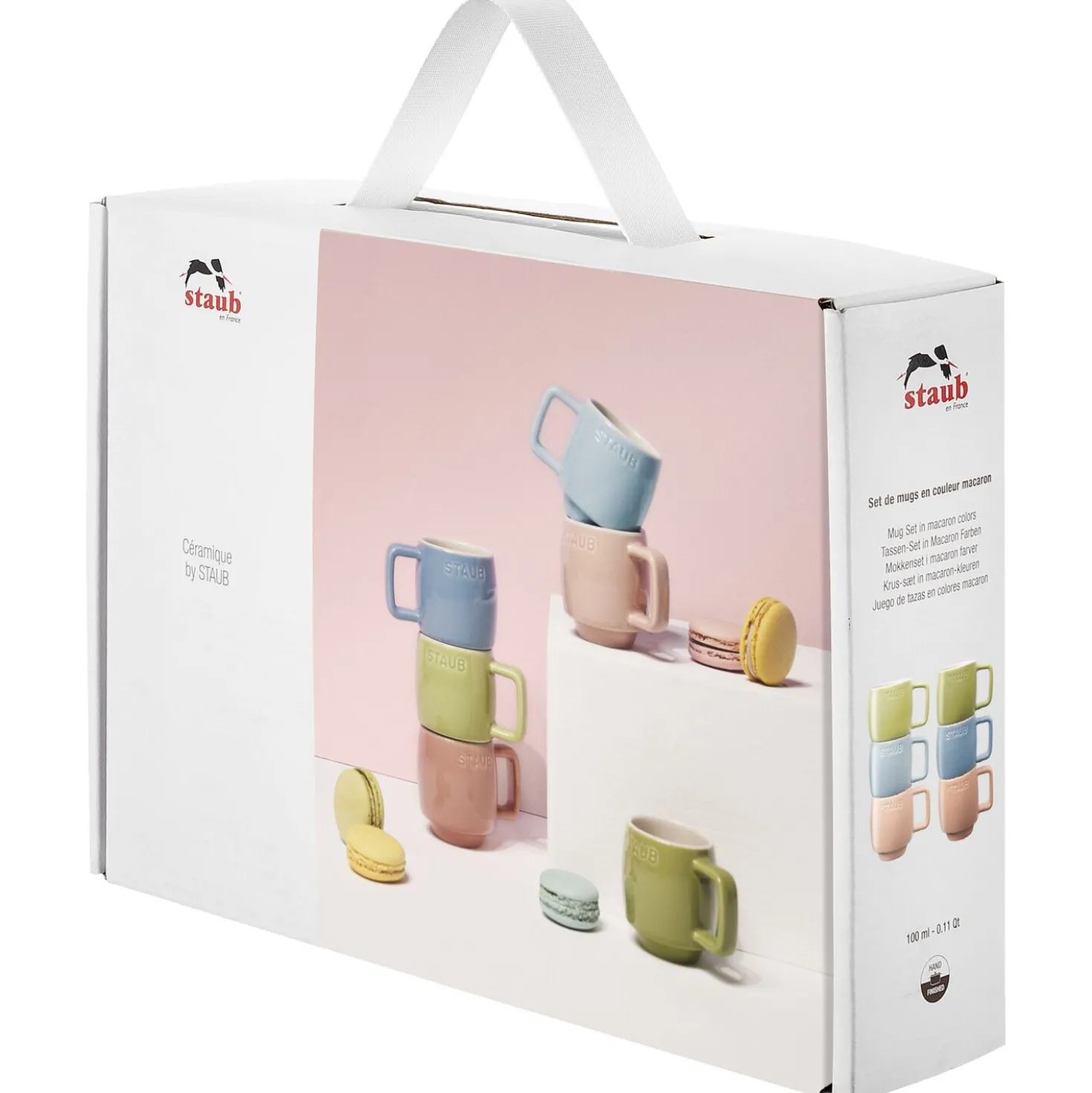 Mugs macaron 100 ml / 6-pcs