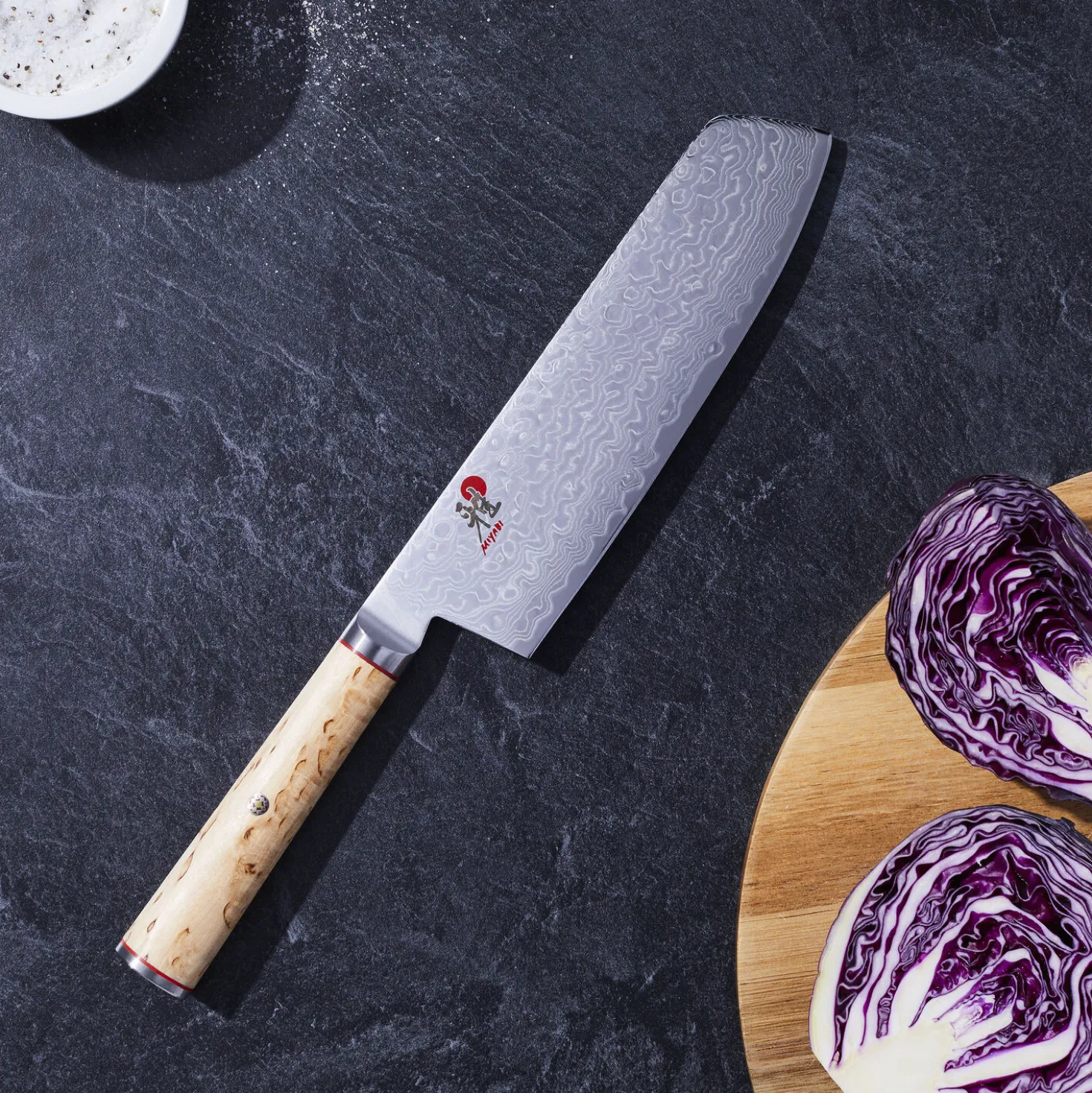 Nakiri 17 cm, Brun, Bouleau
