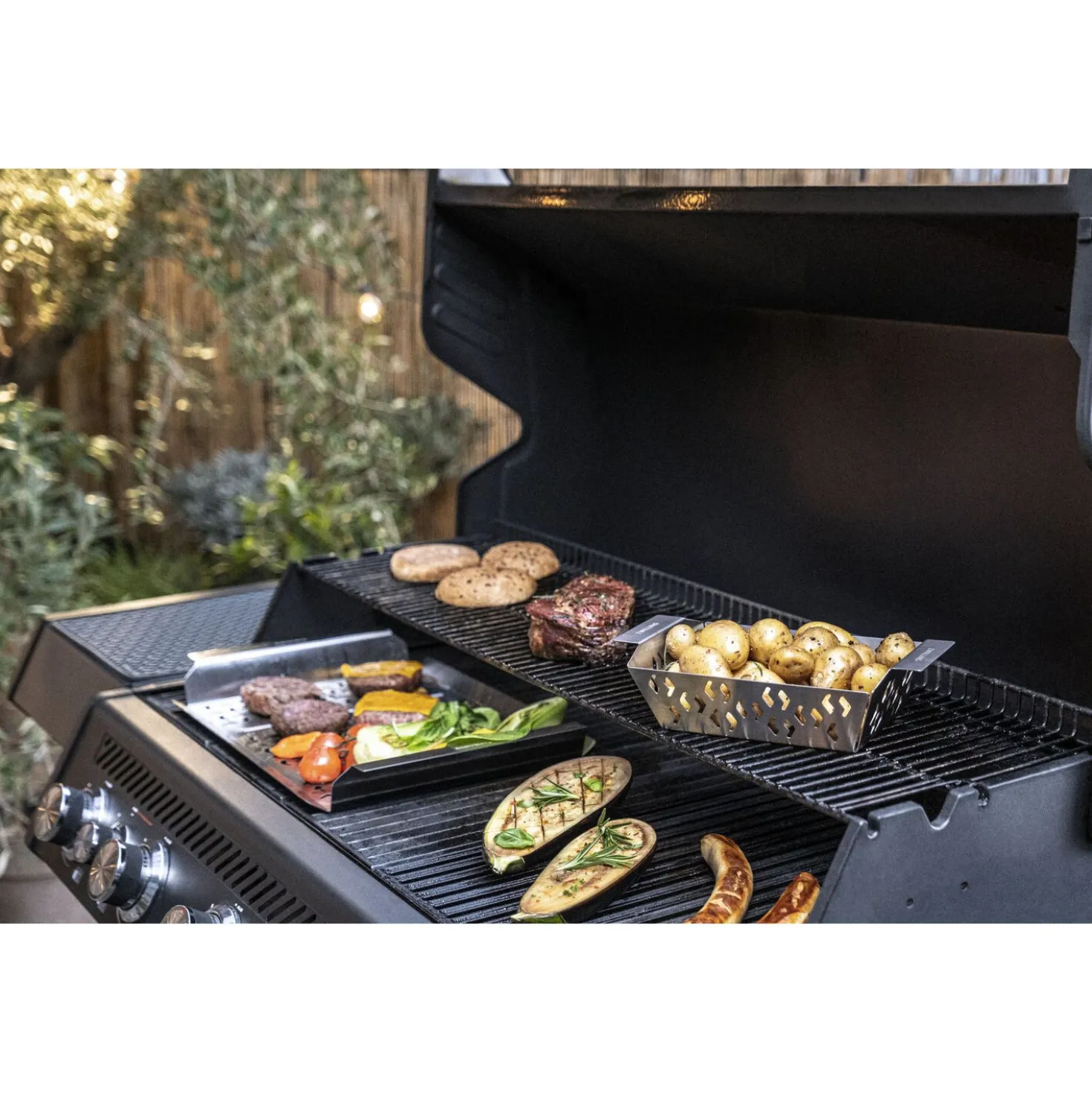 Panier de cuisson pour barbecue S / 25 cm