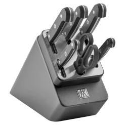 7-pcs, Bloc de couteaux, Anthracite