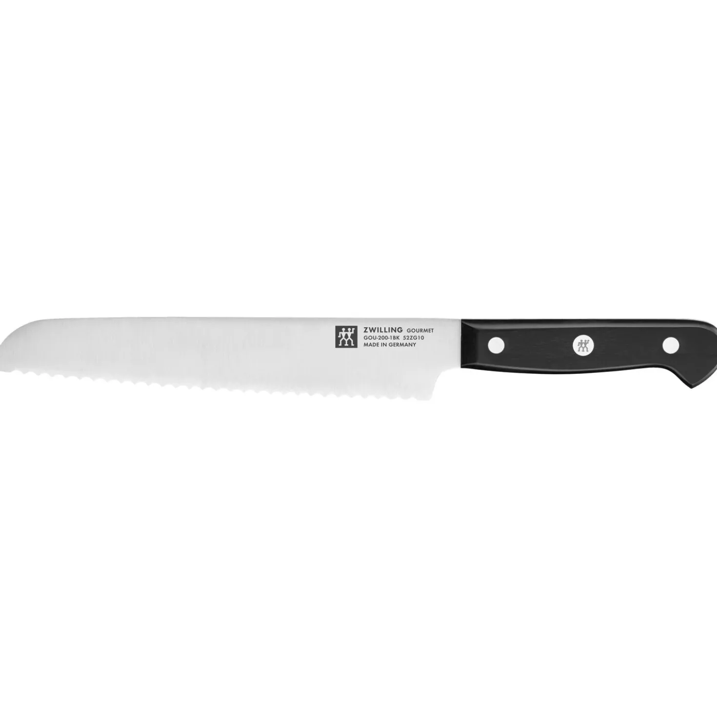 7-pcs, Bloc de couteaux, Blanc